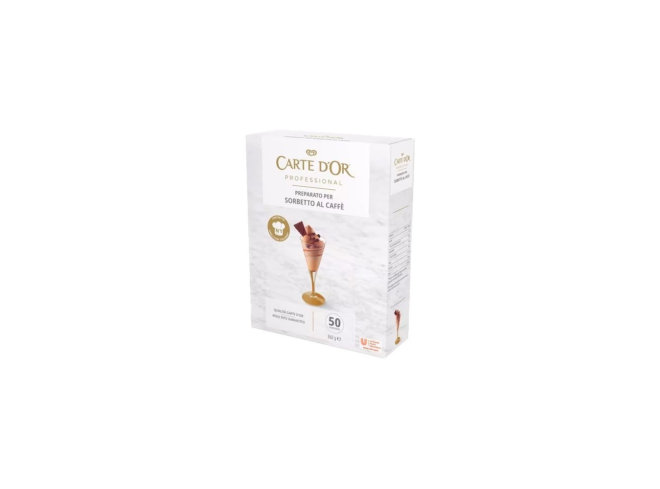 SORBETTO CAFFE' CARTE D'OR        KG.1X6