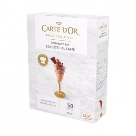 SORBETTO CAFFE' CARTE D'OR        KG.1X6