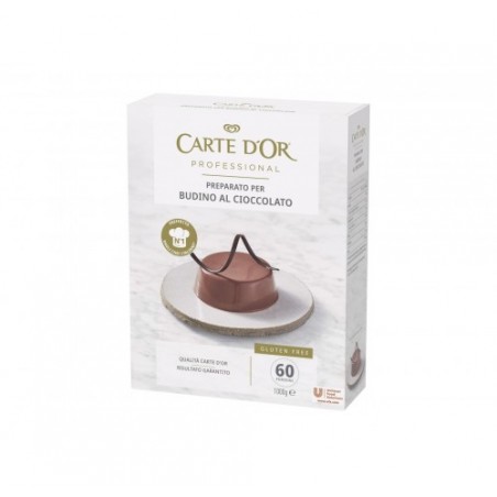 BUDINO CIOCCOLATO CARTE D'OR      KG.1X6