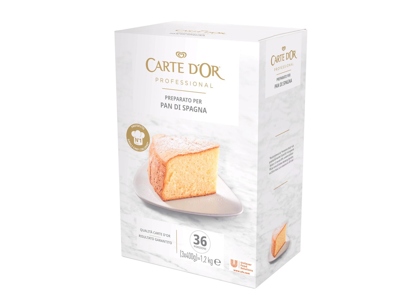 PREP. PAN DI SPAGNA  CARTE D'OR KG.1,2X6