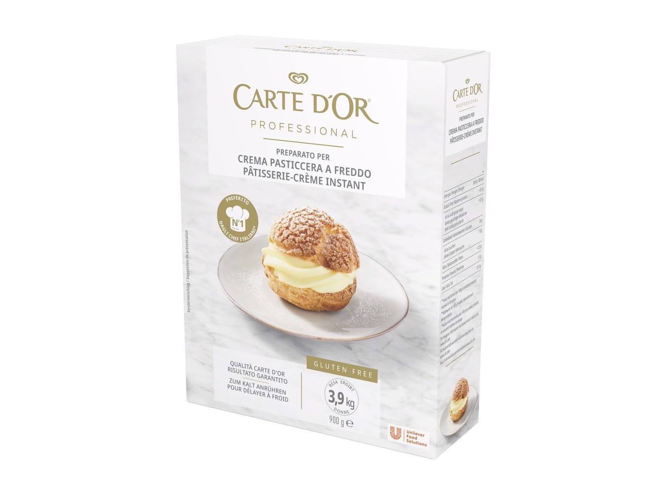 CREMA PASTIC. A FREDDO CARTE D'OR G900X6