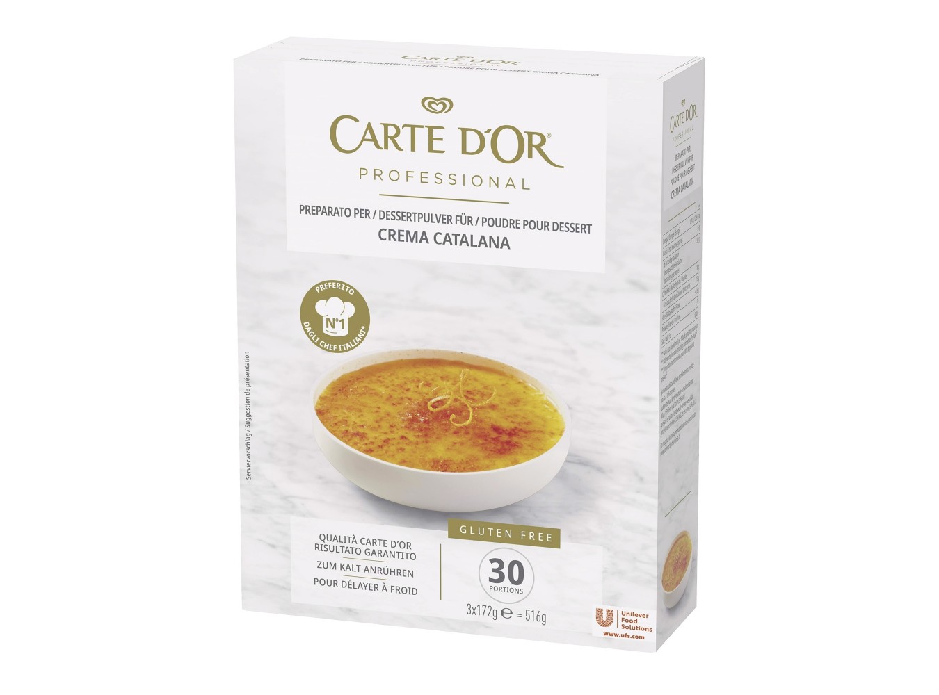 CREMA CATALANA CARTE D'OR       GR.516X6