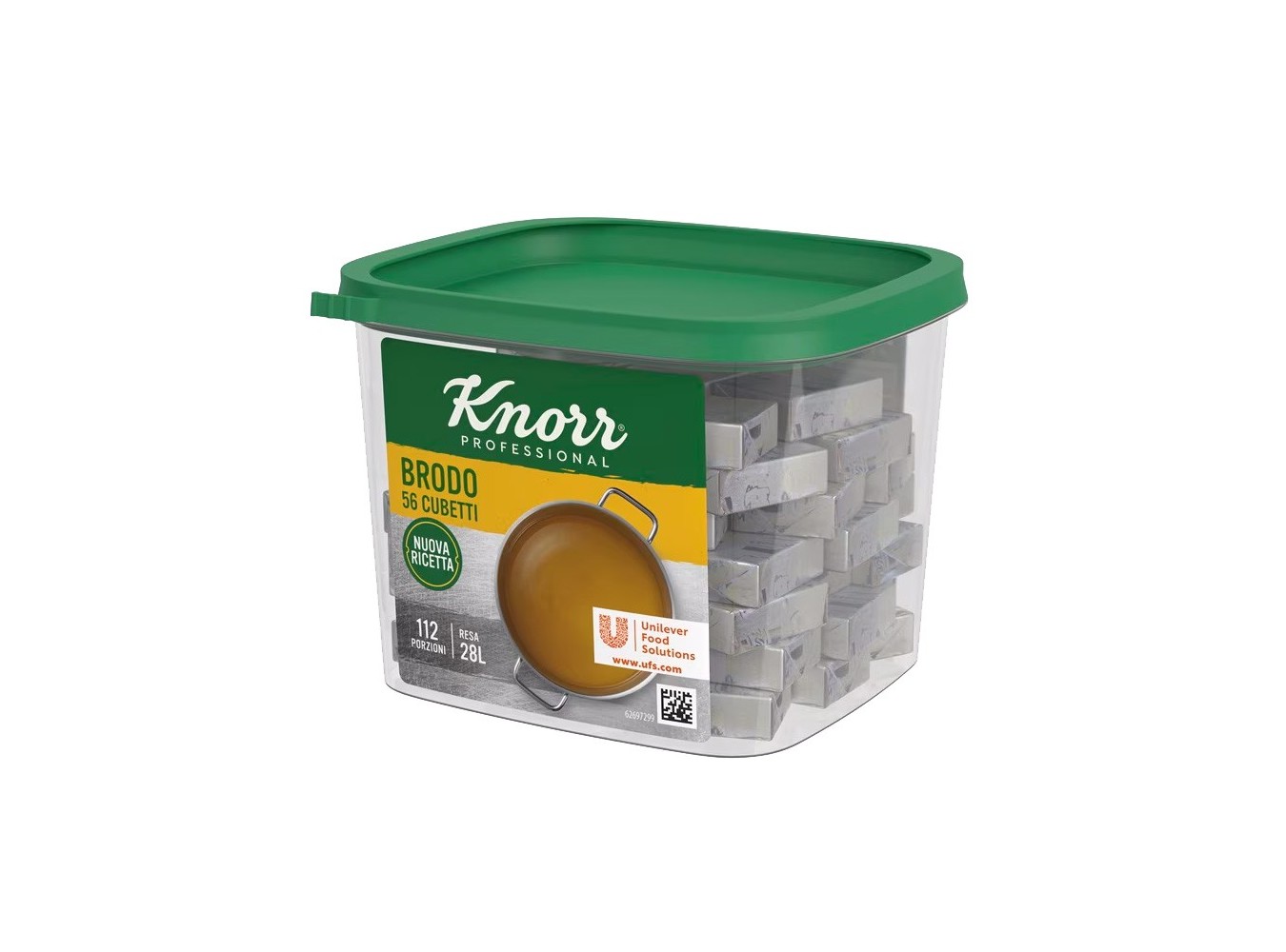 BRODO PASTA CUBETTI KNORR  2,3% GR.600X6