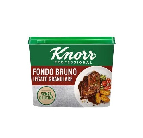 FONDO BRUNO GRANULARE KNORR     GR.500X6
