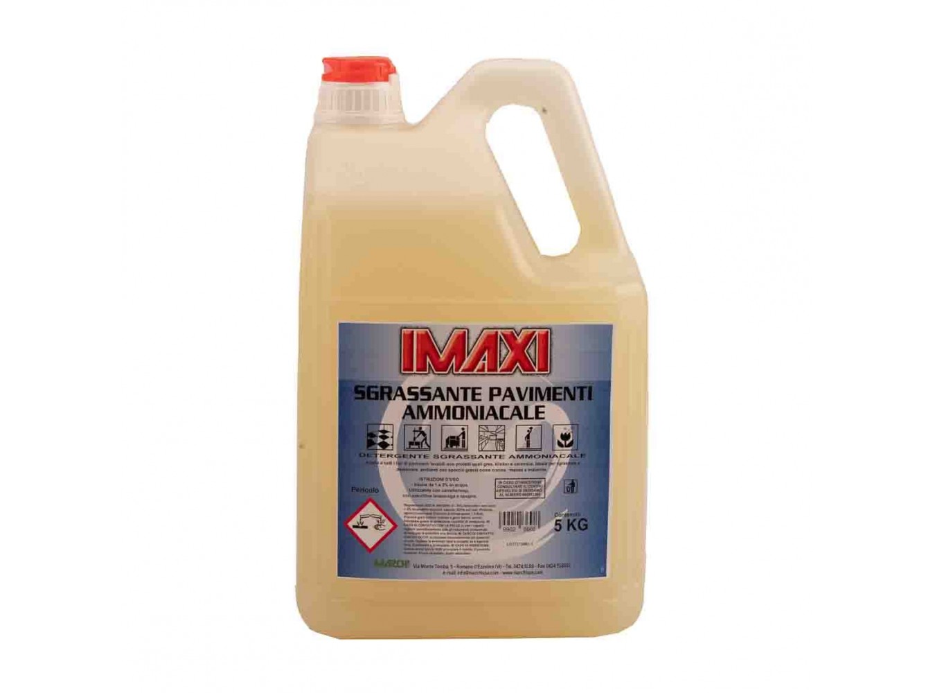 IMAXI SGRAS.PAVIMENTI AMMONIACALE KG.5X4