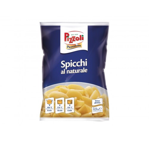 PATATE SPICCHI PIZZOLI          KG.2,5X4