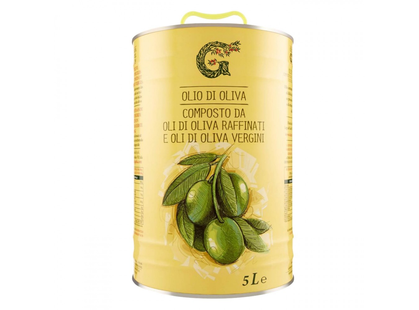 OLIO OLIVA OLEARIA TANICA         LT.5X4