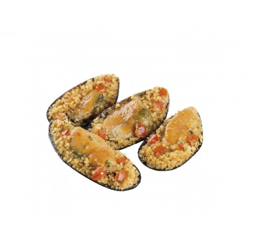 COZZE GRAT. CON PANE POMODORO    PZ4X1KG