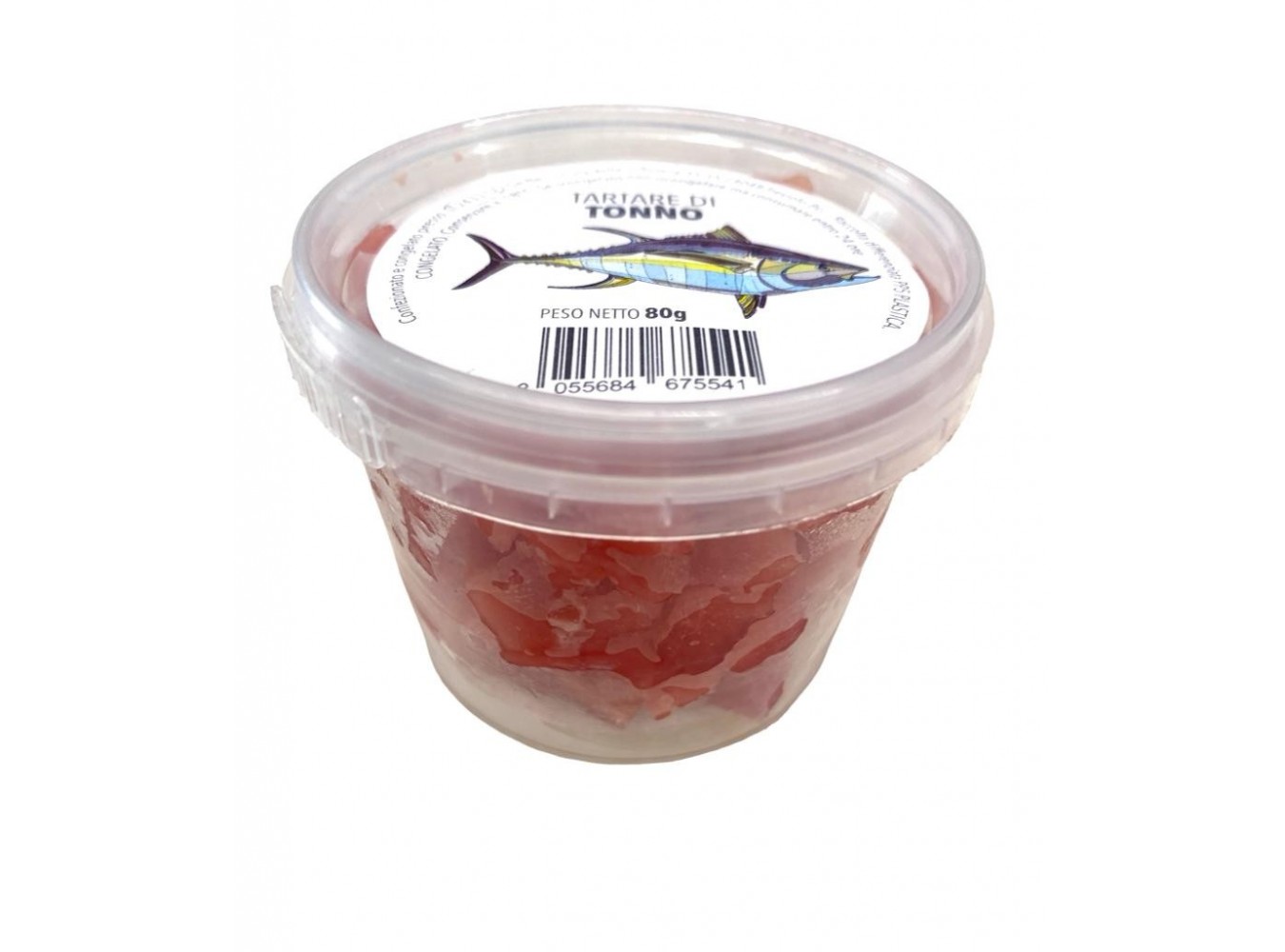 TARTARE DI TONNO PINNE GIALLE PZ10X80GR