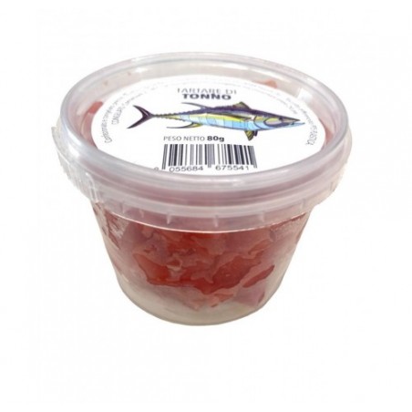 TARTARE DI TONNO PINNE GIALLE PZ10X80GR