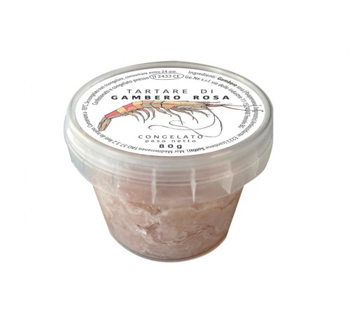TARTARE DI GAMBERO ROSA        PZ10X80GR