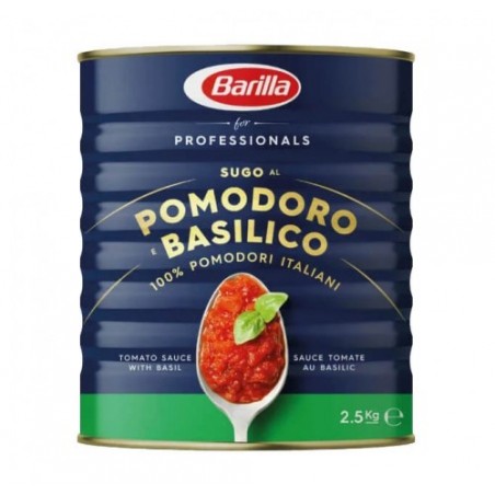 SUGO POMODORO/BASILICO BARILLA  KG.2,5X3