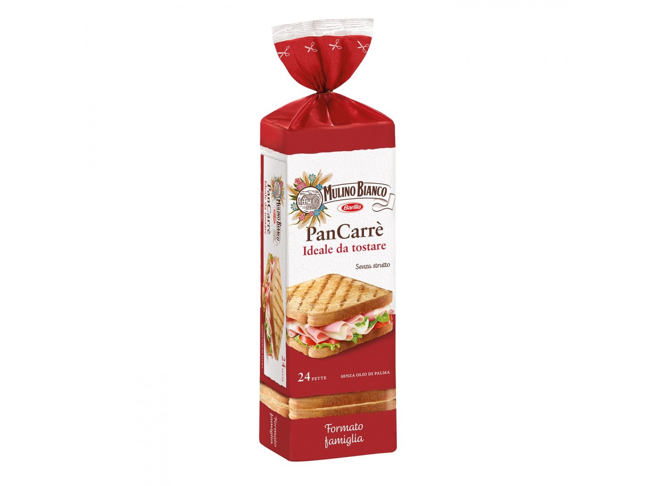 PAN CARRE' MULINO BIANCO  24F  GR.430X15