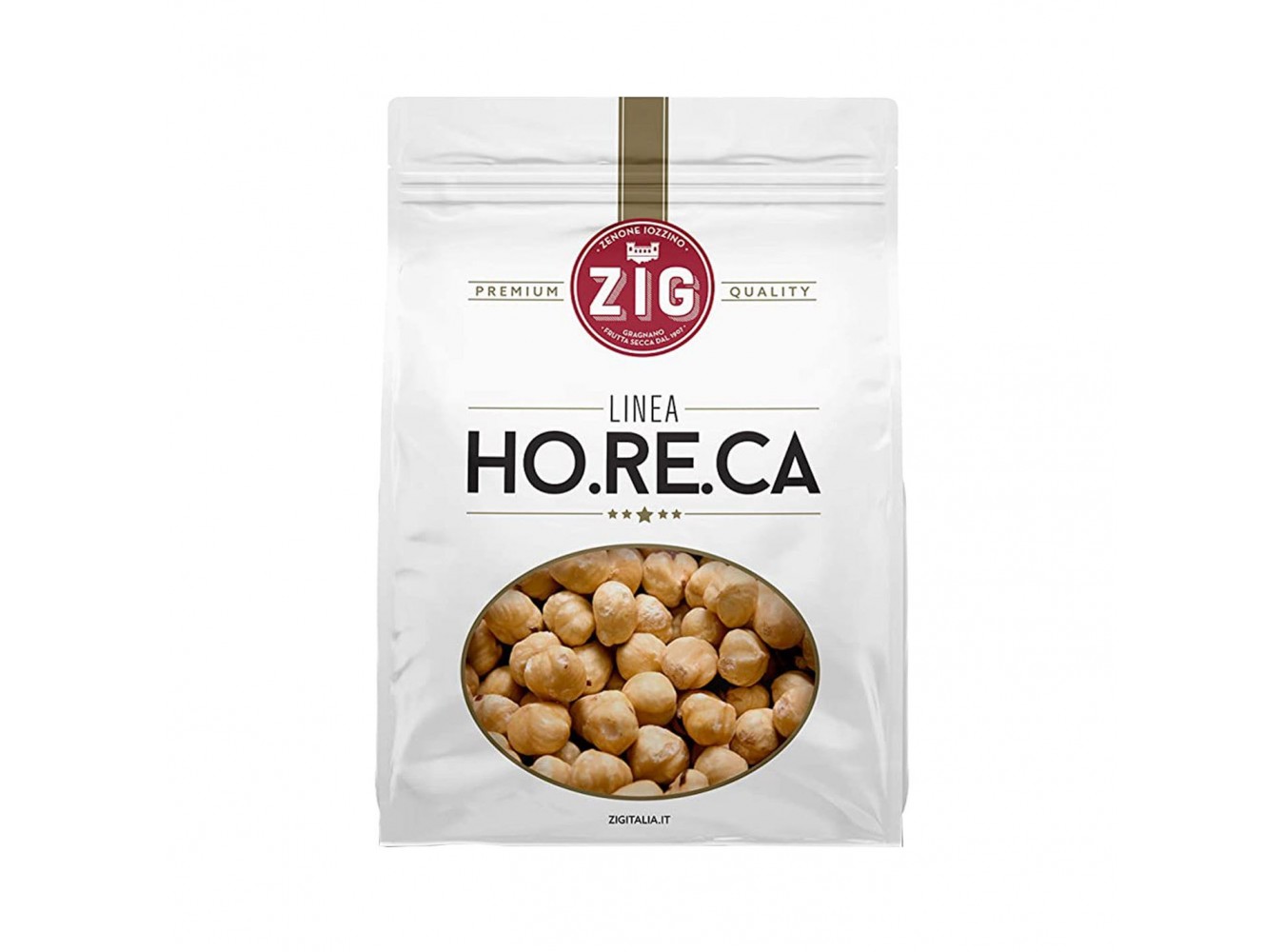 NOCCIOLE PELATE TOSTATE ZIG       KG.1X8