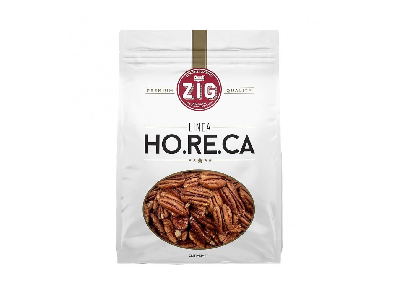 NOCI PECAN SGUSCIATE  ZIG         KG.1X8