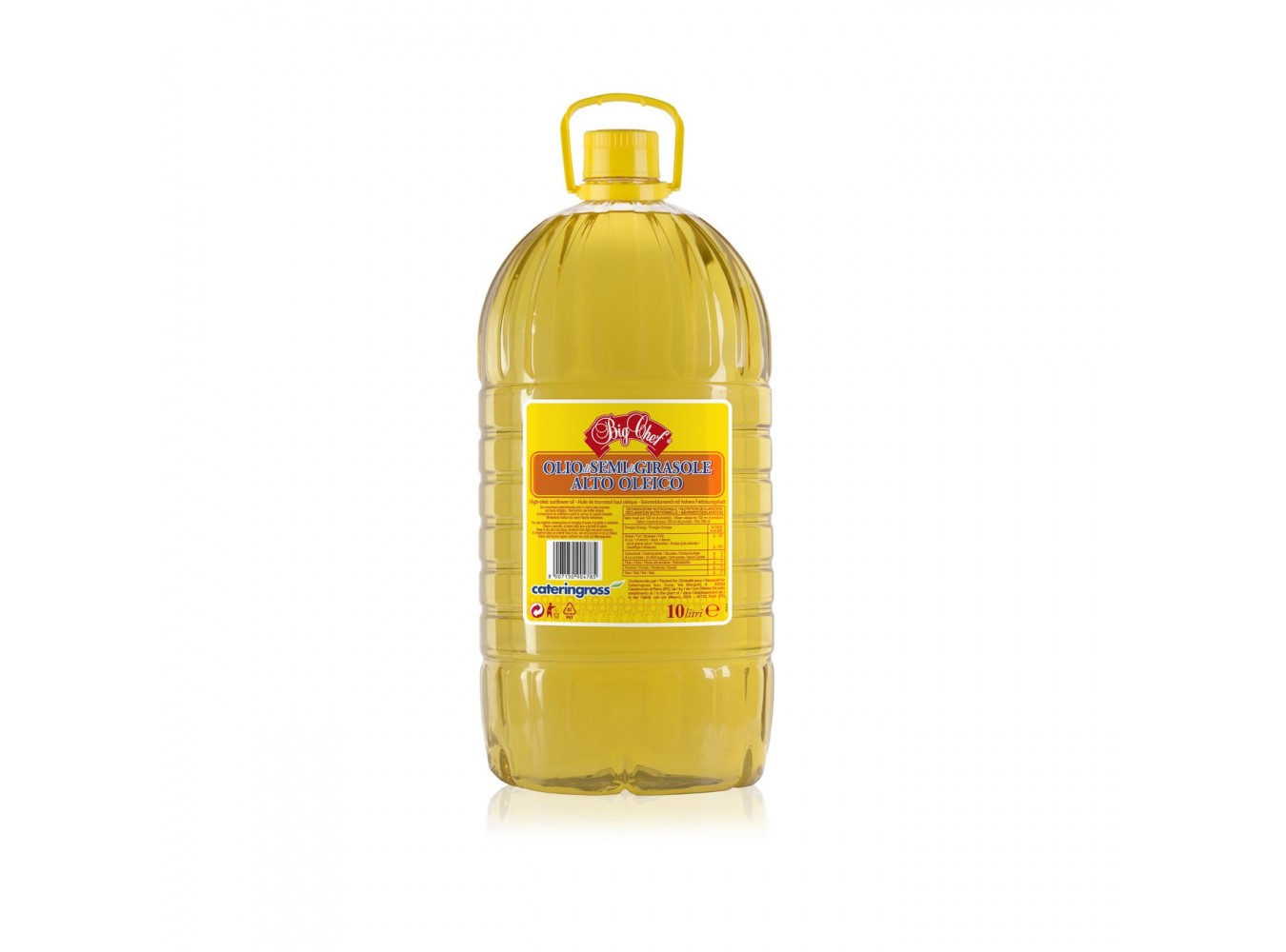 OLIO SEMI GIRASOLE ALTO OLEICO   LT.10X2