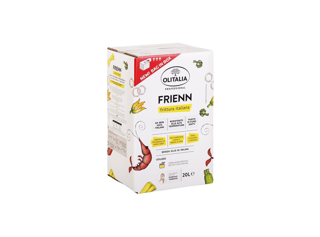 OLIO FRITTURA FRIENN BAG BOX       LT.20