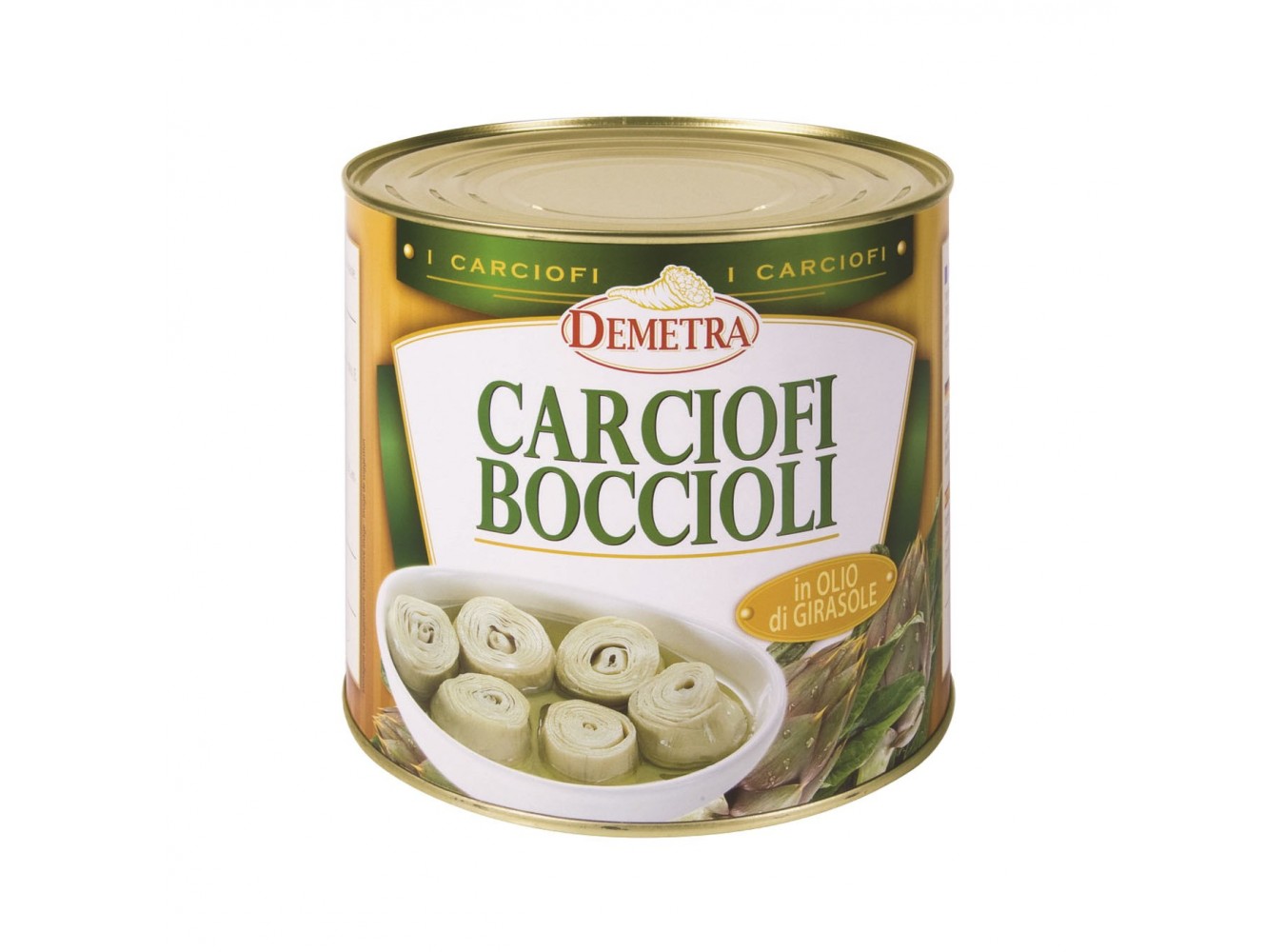 CARCIOFI BOCCIOLI DEMETRA       KG.2,5X6