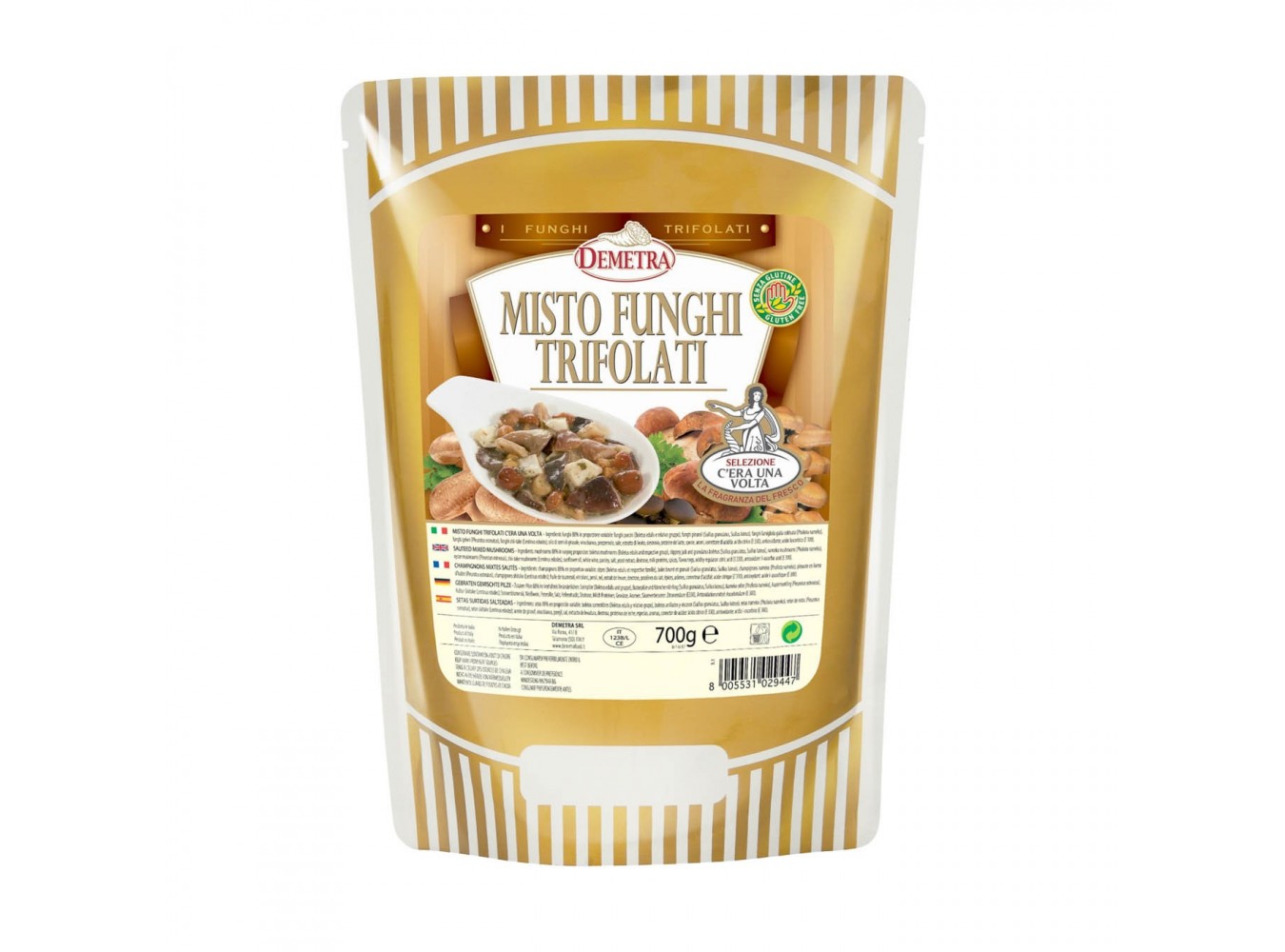 FUNGHI MISTOBOSCO C.U.V.DEMETRA GR.700X6